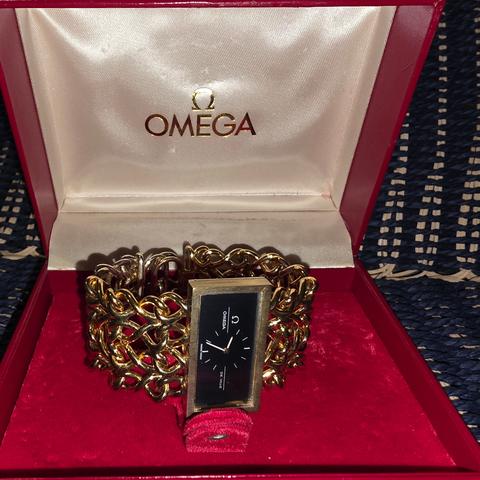 Omega De Ville 1972 Omega de Ville Jeux d' Argent 925 gp Sterling silver