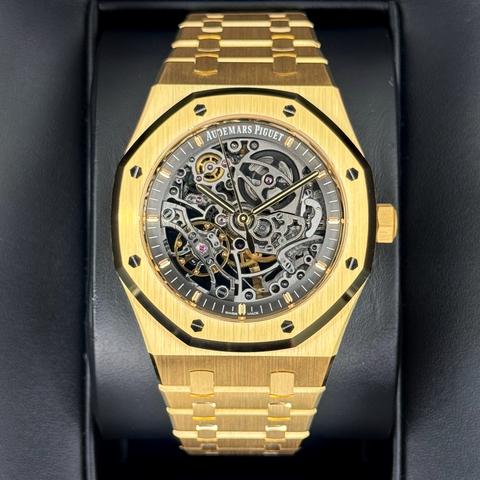 Audemars Piguet Royal Oak Double Balance Wheel Openworked NEW 2025 Royal Oak 41mm 15407BA Double Balance Wheel Openworked