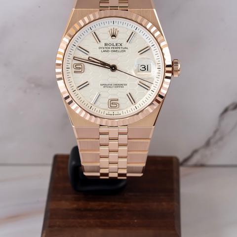 Rolex Land-Dweller 40 White New 2025 Full set