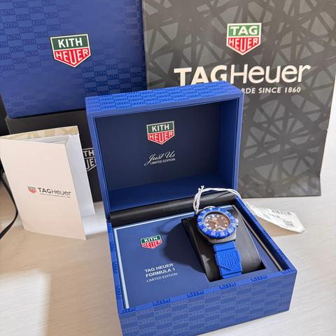 TAG Heuer Formula 1 Quartz Kith Heuer Tag Limited edition. Unworn in original packaging.