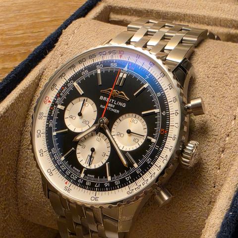 Breitling Navitimer 1 B01 Chronograph 46 NEW 2026 UNWORN 46mm FULL SET AB0137 5YR WARRANTY to 2031