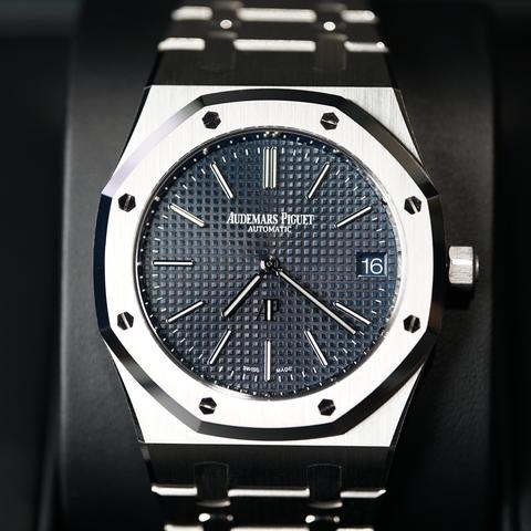 Audemars Piguet Royal Oak Jumbo 2026 NEW COMPLETE SET Royal Oak “Jumbo” Extra-Thin 16202ST.OO.1240ST.02