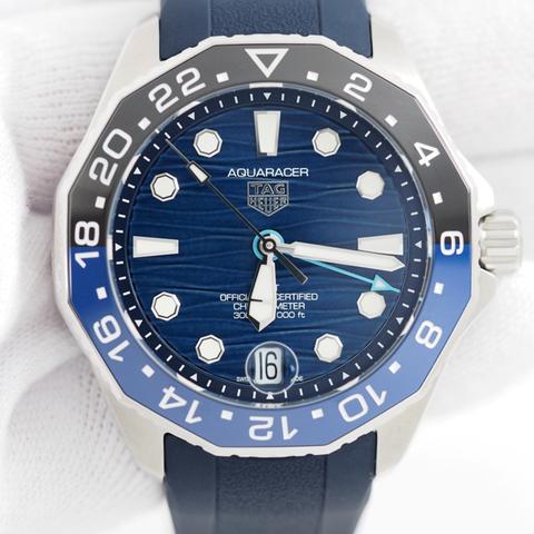 TAG Heuer Aquaracer 300M Unused Aquaracer Professional 300 GMT WBP5114 Please read all DESCRIPTION before purchase