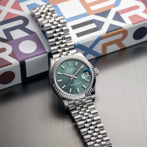 Rolex Datejust 31 Jubilee Mint Green (BNIB 2026)