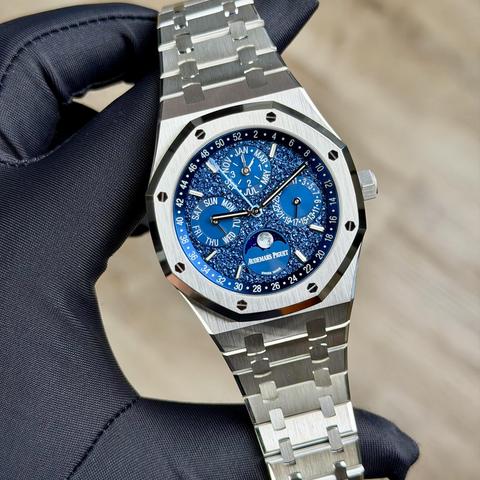 Audemars Piguet Royal Oak Perpetual Calendar John Mayer Blue Limited Unworn 26574BC.OO.1220BC.02