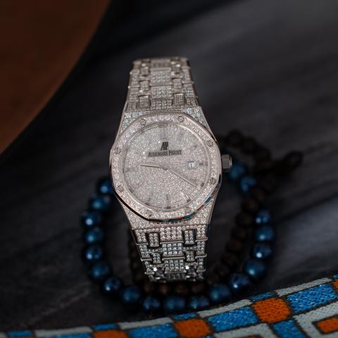 Audemars Piguet Royal Oak Lady Iced Out + CERTIFIED