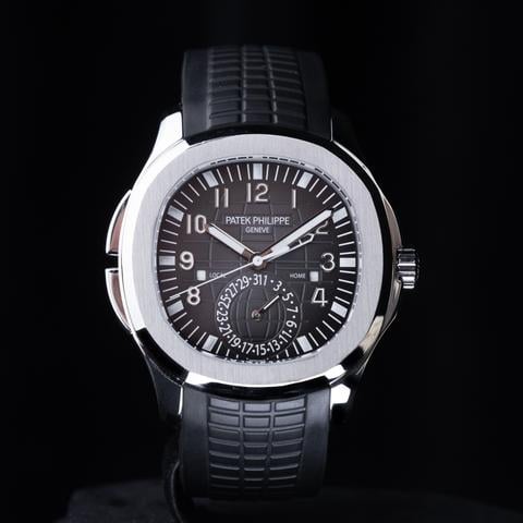 Patek Philippe Aquanaut Travel Time Excellent Condition Steel Dual Time Aquanaut