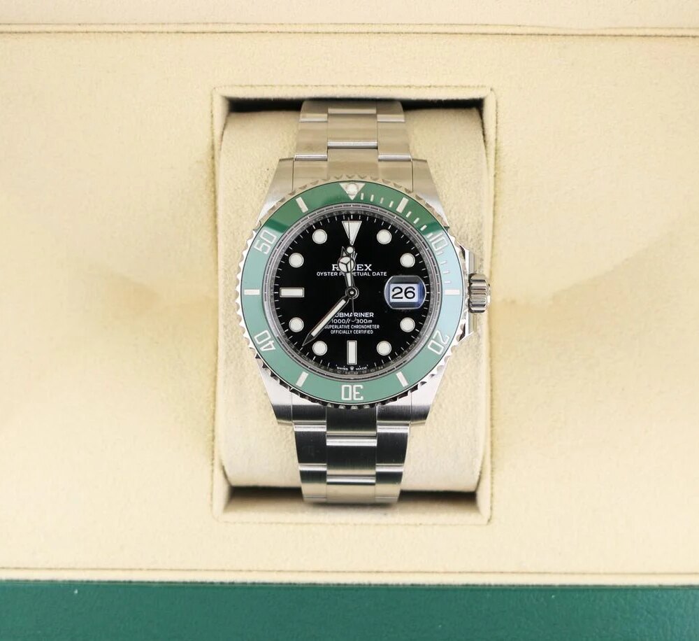 Rolex Submariner Date 2024 Submariner Kermit 126610LV Black Dial Starbucks SS Oyster 41mm