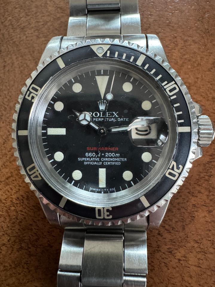 Rolex Submariner Date Ref. 1680 „Red Sub“ – Vintage 1971 – O