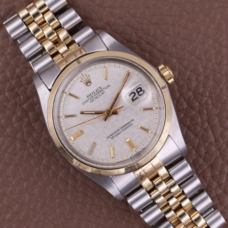 Rolex Datejust 36 1600 - Linen Dial - 1973