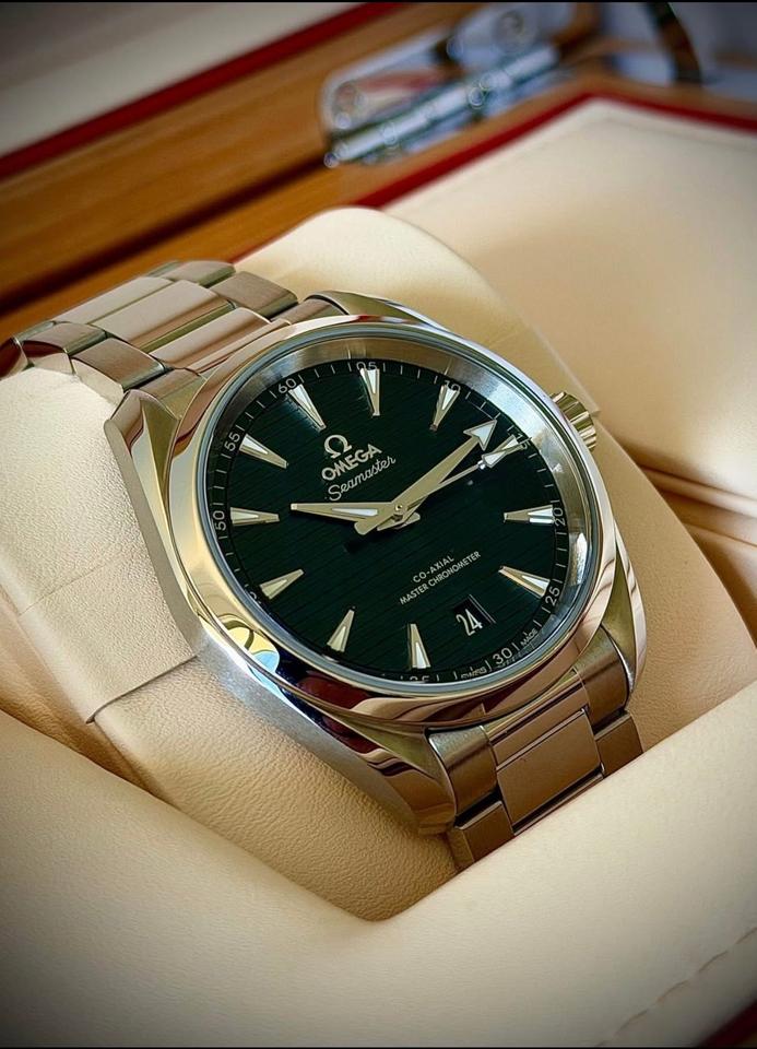 Omega Seamaster Aqua Terra 38 Mm Full set - Omega Aqua Terra Green - 2025