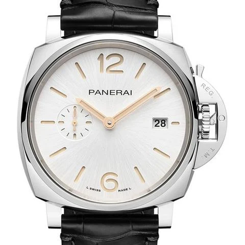 Panerai Luminor Due White Dial on Leather Strap Bracelet PAM01388 October 2024