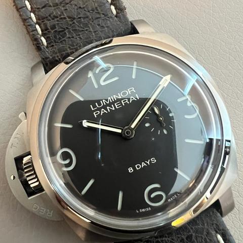Panerai Luminor 1950 Limited Edition Luminor 1950 Left Handed Titanium 8 days Only Brand New PAM00368 on .com