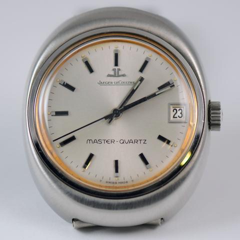 Jaeger-LeCoultre Master Quartz Rare New Old Stock Sunburst Bezel Stainless Bracelet