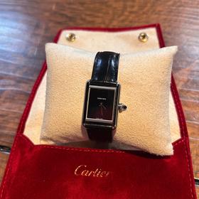 Cartier Tank Must Black Dial 2022 Cartier Tank Must 29.5mm WSTA0071 Acciaio – Garanzia 10/2024