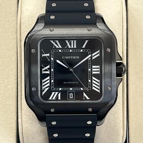 Cartier Santos Large New 2026 Carbon Black WSSA0039 Brand New Full Set