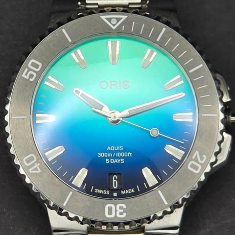Oris Aquis 01 400 7790 4185-Set Automatic 2024 Like new & unworn