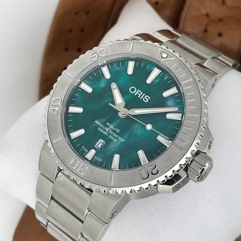 Oris Aquis Date Bracenet 43.5 full set