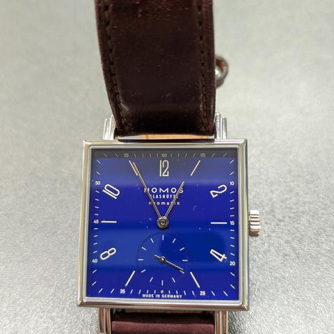 NOMOS Tetra Automatic Blue Dial Stainless 175 Years Limitierte Auflage 20/175
