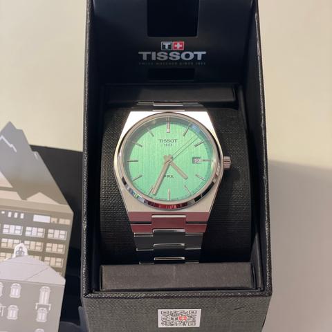 Tissot PRX Dial Tissot PRX tiffany