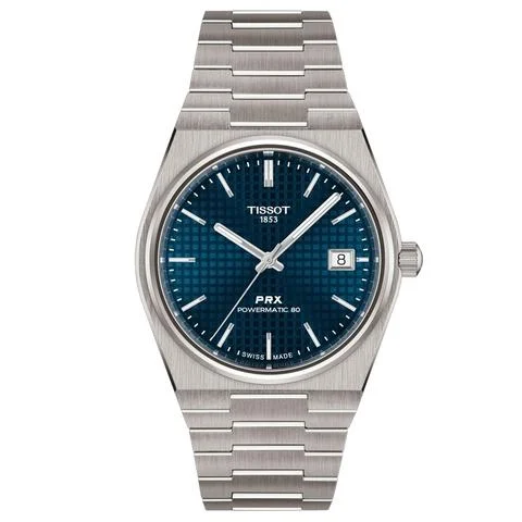 Tissot PRX Titanium 38mm Blue Dial Men's Watch T1378074404100
