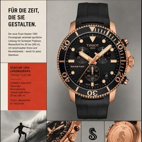 Tissot Seastar 1000 Stealth Gold Seastar - "Black Gold" European Edition 50mm
