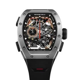Richard Mille RM 43-01 2025 Richard Mille RM 43-01 Titanium Manual Winding Tourbillon Split-Seconds Chronograph Ferrari