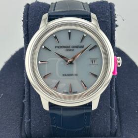 Frederique Constant Classics Moneta Solarmetre FC-120LB3S6 BNIB Complete Set